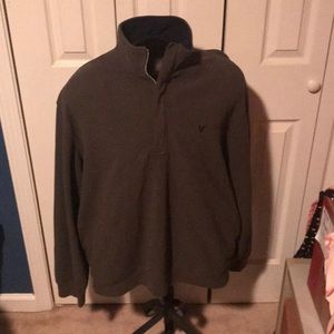 lyle and scott half zip jacket